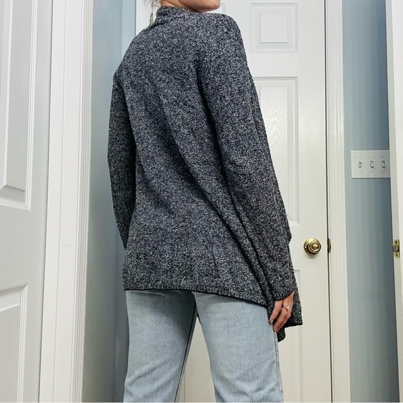 Barefoot Dreams Cardigan Sweater Open Gray Knit Bamboo Chic Coastal Small Medium - Picture 2 of 8